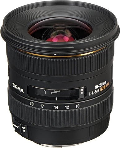 Sigma 10-20mm F/4-5.6 EX DC HSM (Canon) - CeX (PT): - Buy, Sell
